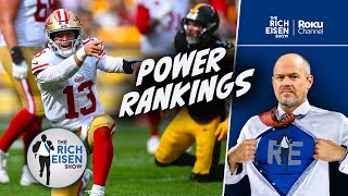 Rich Eisen Reveals His Always Controversial NFL Power Rankings for Week 2  The Rich Eisen Show [upl. by Zelma406]