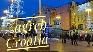 Zagreb in Winter  Best Places to See  Croatia [upl. by Yerrot]