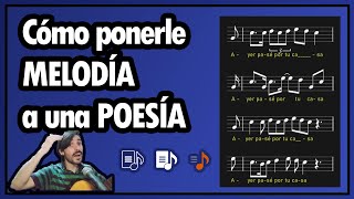 Cómo ponerle MUSICA a una LETRA 🎼 Cómo es la relación SONIDOTEXTO 🎵 [upl. by Anaert885]