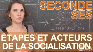 Étapes et acteurs de la socialisation  SES  Seconde  Les Bons Profs [upl. by Rodolph]