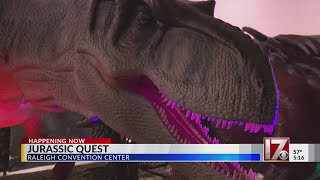 Jurassic Quest returns to Raleigh [upl. by Wang]