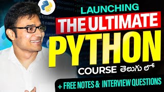 Launching The Ultimate Python Course  Ravindrababu Ravula [upl. by Constanta335]