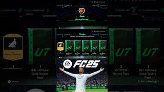 Rank 3 FUT Champs Rewards You Wont Believe These Packs 😱 fc25 champs [upl. by Mateo]