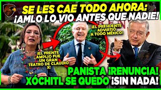 ACABA DE RENUNCIAR SANTIAGO CREEL AMLO SE LO ADVIRTIÓ A LOS MEXICANOS XOCHITL CANDIDATA DE CLAUDIO [upl. by Cristi]