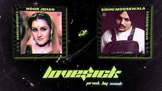 Sidhu Moosewala x Noor Jehan  LoveSick Prod SXCK [upl. by Aitnauq]