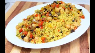 Cous cous con verdure al curry [upl. by Annahsar31]