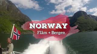 Weekend In Norway  Flåm and Bergen and the beautiful fjords [upl. by Brandon961]