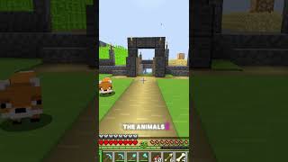 Two Skeleton Horses as new Pet  Minecraft Funny [upl. by Nosnar120]