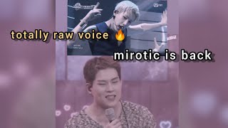 MONSTA X MIROTIC COVER KARAOKE 🔥¦¦ naver Show [upl. by Horst]