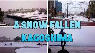 A Snow Fallen Kagoshima Japan [upl. by Egag]