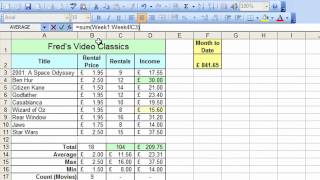 Microsoft Excel Tutorial for Beginners 33  Worksheets Pt3 Sum Across Worksheets [upl. by Kingsbury587]