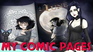 Comic artist finally works on comic pages ENG PTBR ESP [upl. by Germaun]