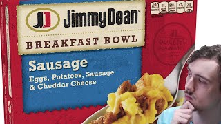 Jimmy Dean Breakfast Bowl Sausage Review [upl. by Gosselin]