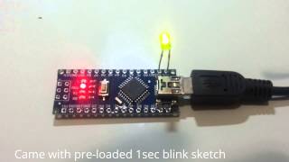 Arduino Nano quick intro and getting started [upl. by Stacie]