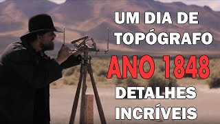 Short Filme Surveyor mostra um agrimensor de 1848 nível de detalhes de operação incríveis [upl. by Bartolome]