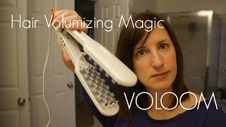 Voloom Hair Volumizing Tool Review and Hair Tutorial  All Things Fadra [upl. by Sheryl]