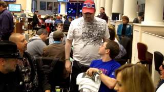 Mike Matusow in a wild hand on Day 2 of the Bay 101 Shooting Star [upl. by Elata]