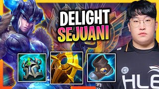 DELIGHT IS READY TO PLAY SEJUANI SUPPORT  HLE Delight Plays Sejuani Support vs Rakan Season 2024 [upl. by Ylehsa]