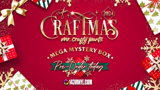 🚨 CRAFTMAS MEGA MYSTERY BOX LAUNCH PARTY [upl. by Mccarty132]