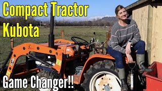 Compact Tractor Kubota  Game Changer [upl. by Meihar]