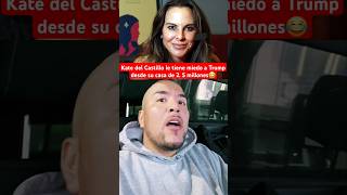 Kate del Castillo dice que tiene miedo si Trump llega a la presidencia de Estados Unidos fyp kate [upl. by Ruyam565]