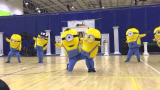 Minions Dance Routine Teams  Ceroc Wellington  Bananas  Ceroc NZ National Championship  2014 [upl. by Winna]