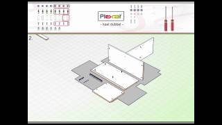 Kast dubbel  True Plexat montage instructie [upl. by Enaht271]