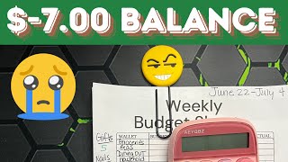 Low Income Budgeting Bi Weekly Paycheck Breakdown No Spend Check In 700 What Will I Do🥲 [upl. by Feetal]