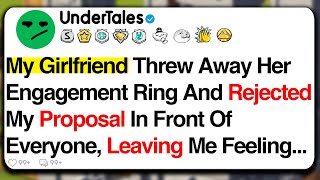 My Girlfriend Threw The Engagement Ring And Rejected My Proposal In Front Of Everyone Leaving Me [upl. by Notnerb]