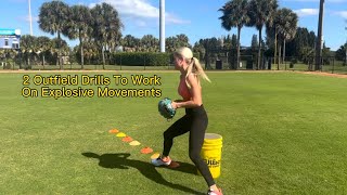 2 Outfield Drills To Work On Explosive Movements [upl. by Shelah336]