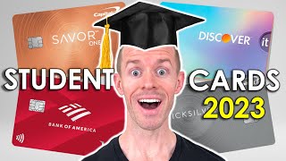 7 Best Credit Cards for STUDENTS 2023 Best Student Credit Cards 2023 [upl. by Nanice]