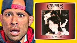 Rapper FIRST time REACTION to The Carpenters  Yesterday Once More Beautiful [upl. by Anisamoht791]