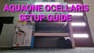 How to guide on  Canister filter setup on Joels new old beat up 20 year old pink beast of a tank [upl. by Longawa]