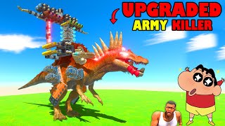 SHINCHAN REVENGE UPGRADED ARMY KILLER in Animal Revolt Battle Simulator with CHOP vs DOMINATOR [upl. by Niwhsa158]