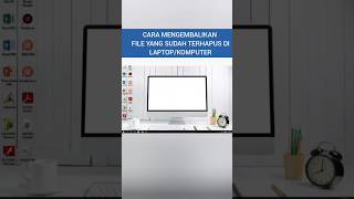 Cara Mengembalikan File yang Sudah Terhapus di Laptop  Komputer [upl. by Joane777]