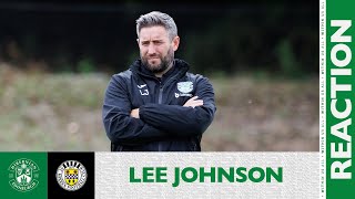 Lee Johnsons Reaction Hibernian 2 St Mirren 3  cinch Premiership 202324 [upl. by Viviyan]