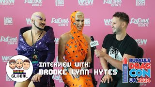 Interview with Canadas Drag Race host Brooke Lynn Hytes [upl. by Ellenad741]