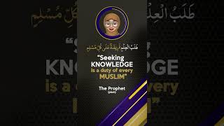 The Prophet said about Knowledge [upl. by Etnauq]