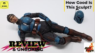 Toy Review amp Unboxing Hot Toys Koska Reeves 16 Scale Star Wars The Mandalorian Action Figure [upl. by Eelirol]