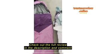 Review MalloMe Sleeping Bags for Adults Cold Weather amp Warm  Backpacking Camping Sleeping Bag for K [upl. by Eniamzaj]