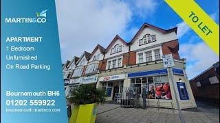 TO LET 1 Bed Apartment Unfurnished in Southbourne [upl. by Elnar]