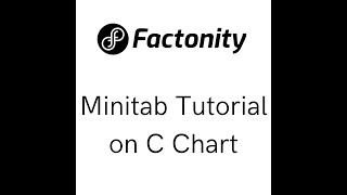 Minitab C chart tutorial [upl. by Cart]