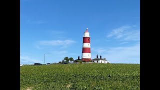 Visit to Happisburgh Lighthouse Norfolk [upl. by Ivzt979]