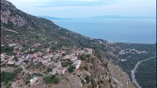 Qeparo village Himare Albania 🇦🇱 [upl. by Akinimod767]