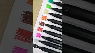 Pentonic gel pens only of 150rupees unboxing video unboxing gel pens smudge proof 12 shades [upl. by Annatsirhc]