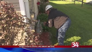 NYSEG Starts Installing Smart Meters [upl. by Nnayram]