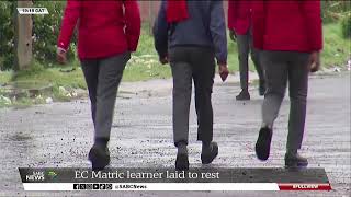 Eastern Cape  Murdered matric learner laid to rest [upl. by Winther194]