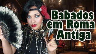 ASMR 8 Babados de Roma Antiga VozSuave Tapping romaantiga [upl. by Lecirg]