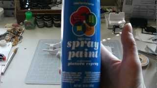 WalMart Fast Dry Paint Results  Styrene Plastic [upl. by Tove109]