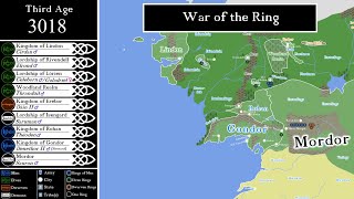 LOTR The Complete History of Arda and Middleearth [upl. by Llednar]